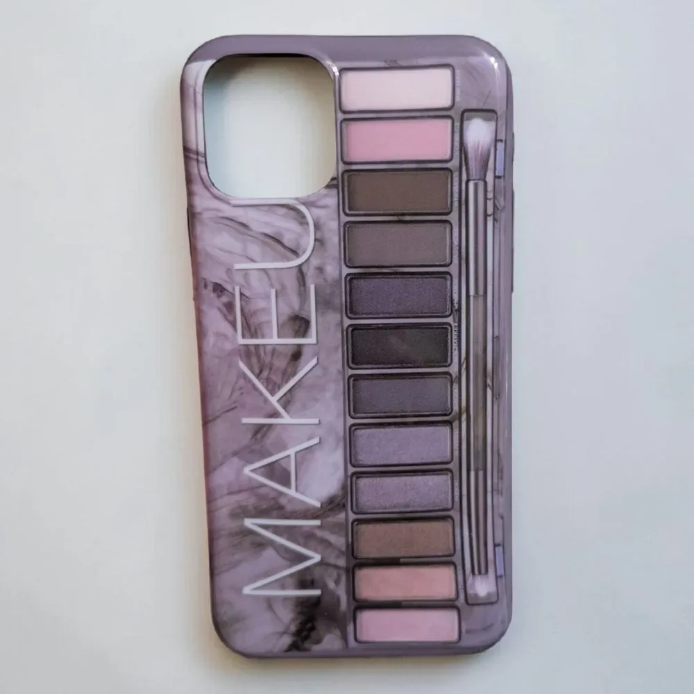 Gray Marble Makeup Palette Phone Case for iPhone 11 Pro 5.8